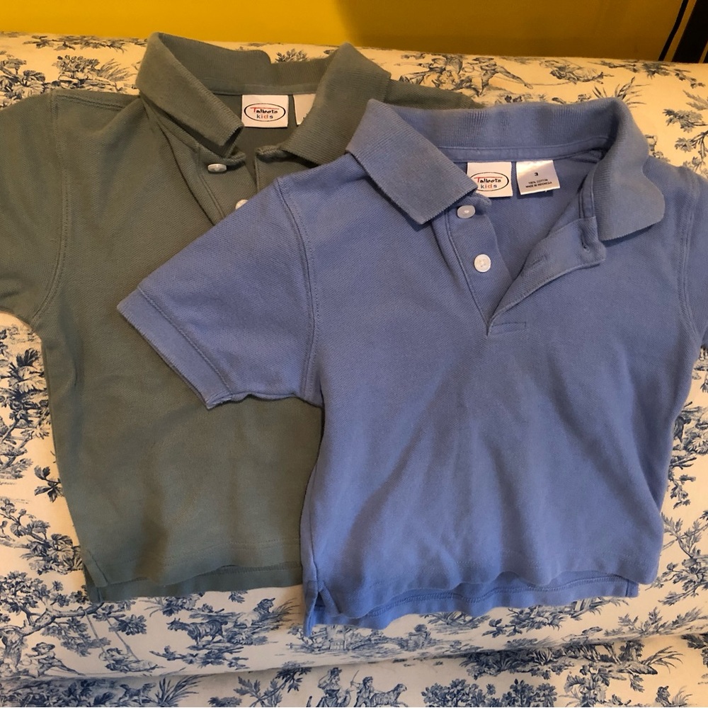 Talbots Kids Short Sleeve Collared Shirts size 3